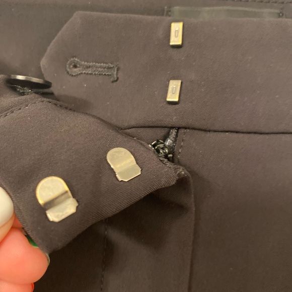 Wrinkle Resistant Stretchy Wide Leg Dress Pants - Picture 5 of 5